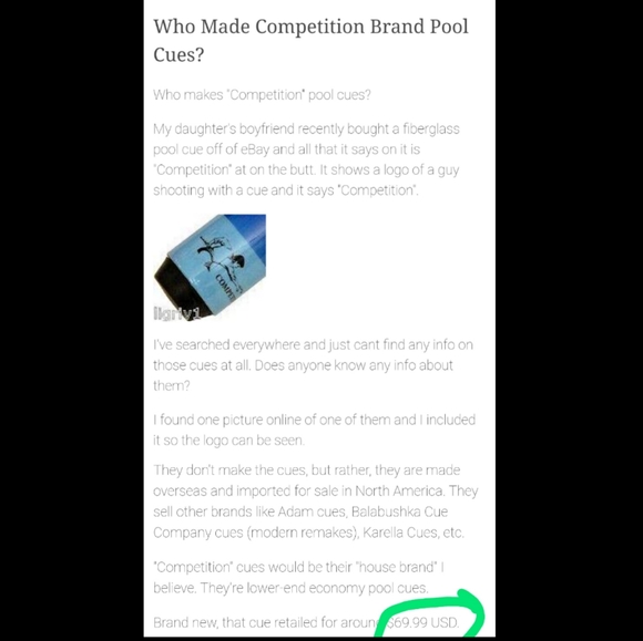 2 Ladies Professional Pool Cues w/ Faux Pink Alligator Case - Picture 5 of 6